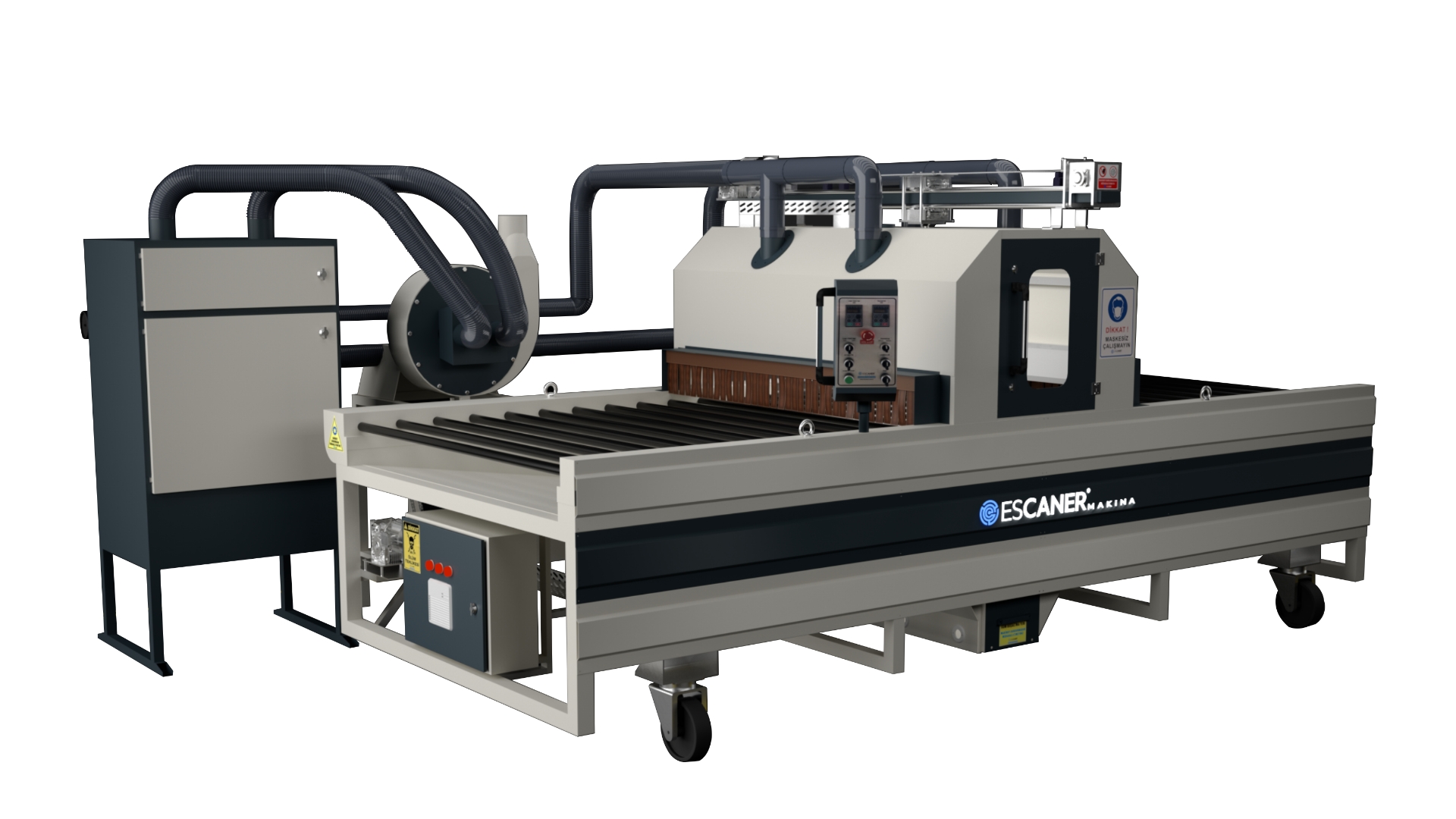 Cam Kumlama Makinesi